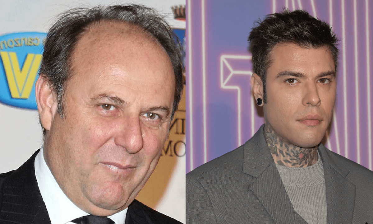 Lite Gerry Scotti Fedez il conduttore Livore tra noi ecco la verità