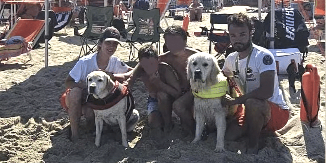 Rischiano Di Affogare Due Bimbi Salvati Dai Cani Bagnino Chronist