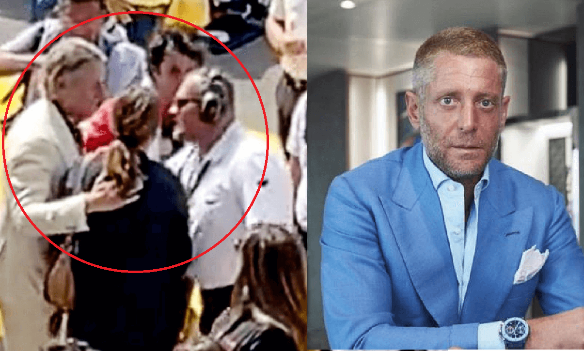 Lapo Elkann Cacciato A Monza Video Non Puoi Entrare Il Momento