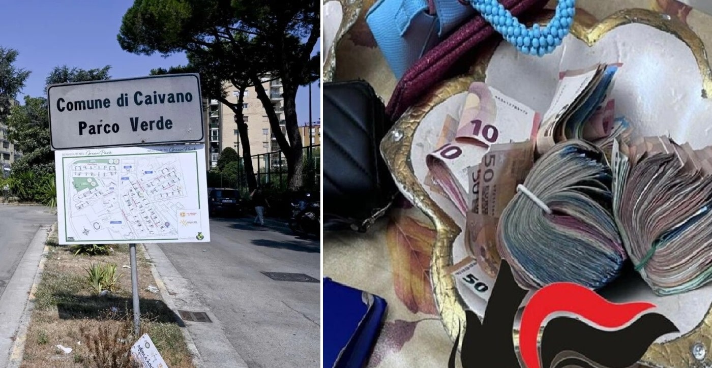 Maxi Sequestro Al Parco Verde Di Caivano Armi Soldi E Un Ordigno