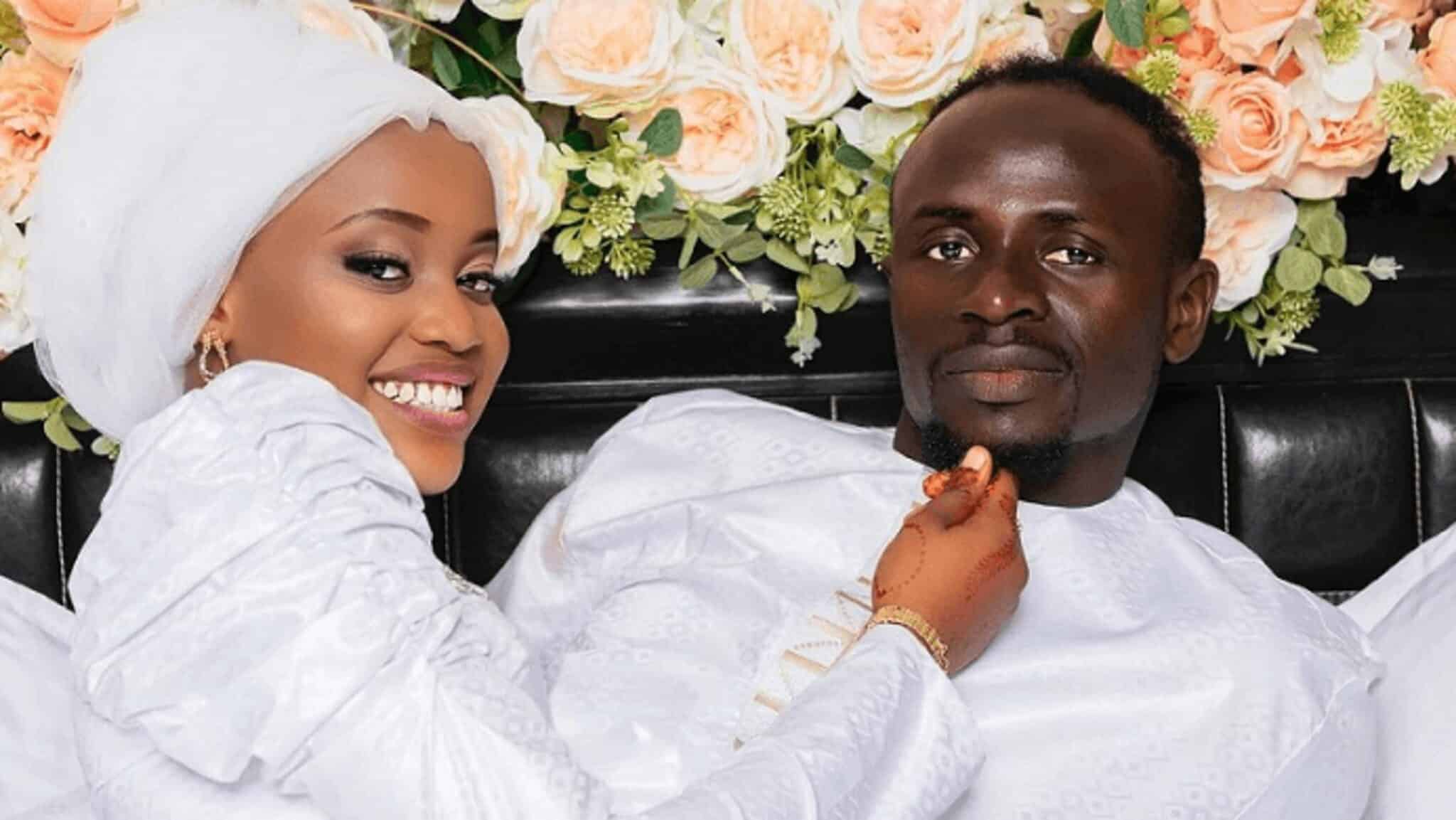 Mané si sposa con la 19enne Aisha dopo anni di attesa