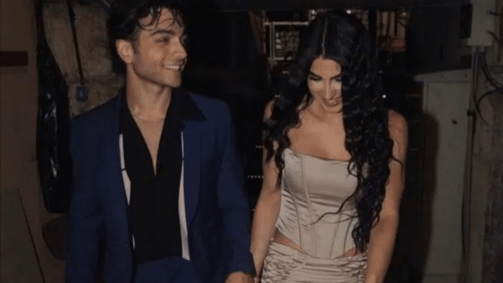 Gianluca Ginoble e la fidanzata.