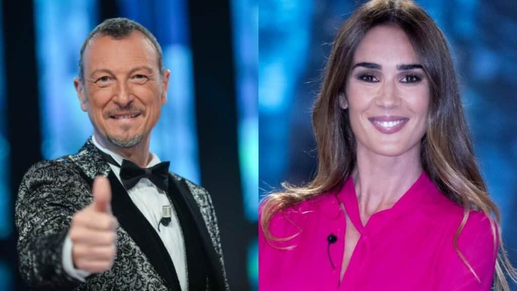 Amadeus invito a Silvia Toffanin Sanremo 2023