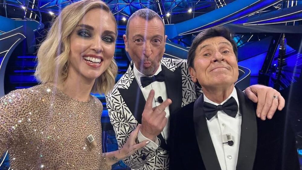 Chiara Ferragni apre il primo profilo Instagram di Amadeus: 500.000mila followers in 15 minuti