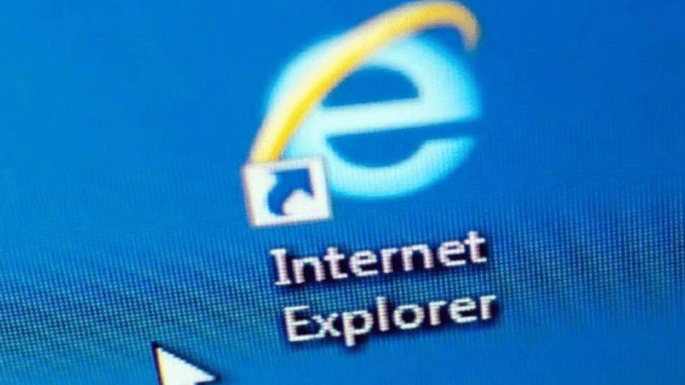 Per il popolare Internet Explorer è stata scritta la parola "fine".