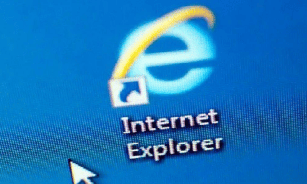 Per il popolare Internet Explorer è stata scritta la parola "fine".