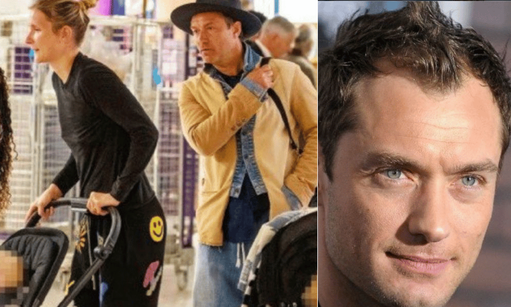 Jude Law è ancora papà per la settima volta.