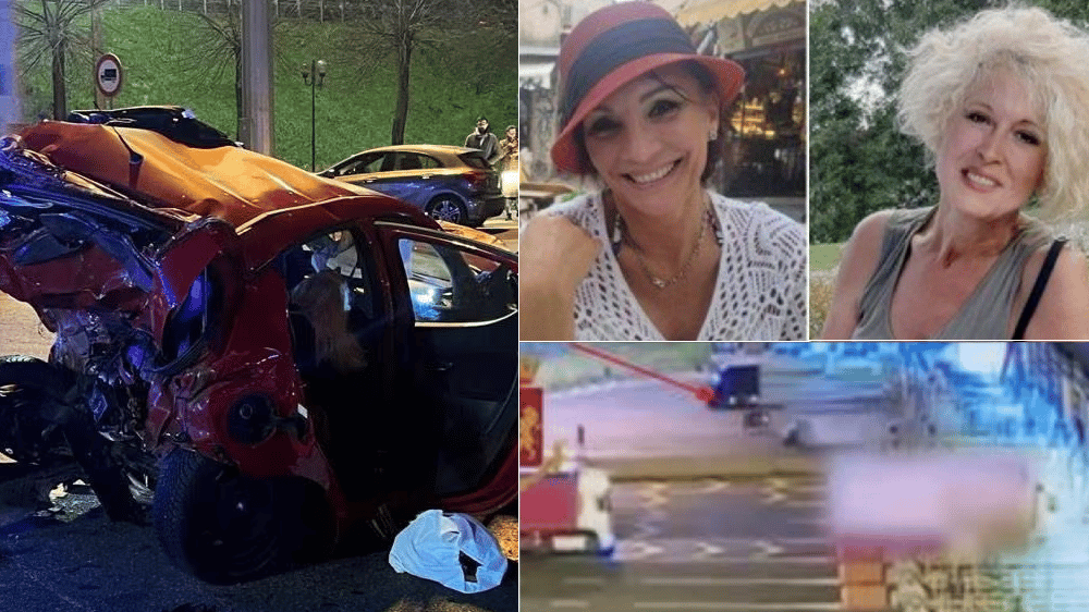 Laura e Claudia, morte nell'incidente al casello dell'autostrada A4 a Milano.