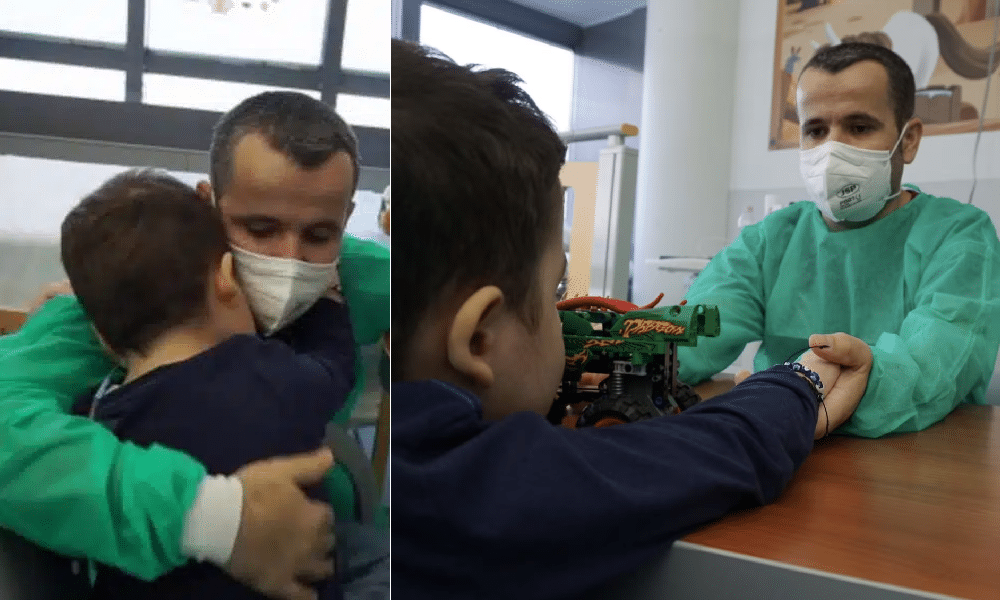 Il padre dona un polmone al figlio: dimesso il piccolo.