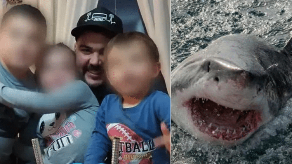 Diego Barria, il pescatore scomparso da 10 giorni è stato mangiato da uno squalo.