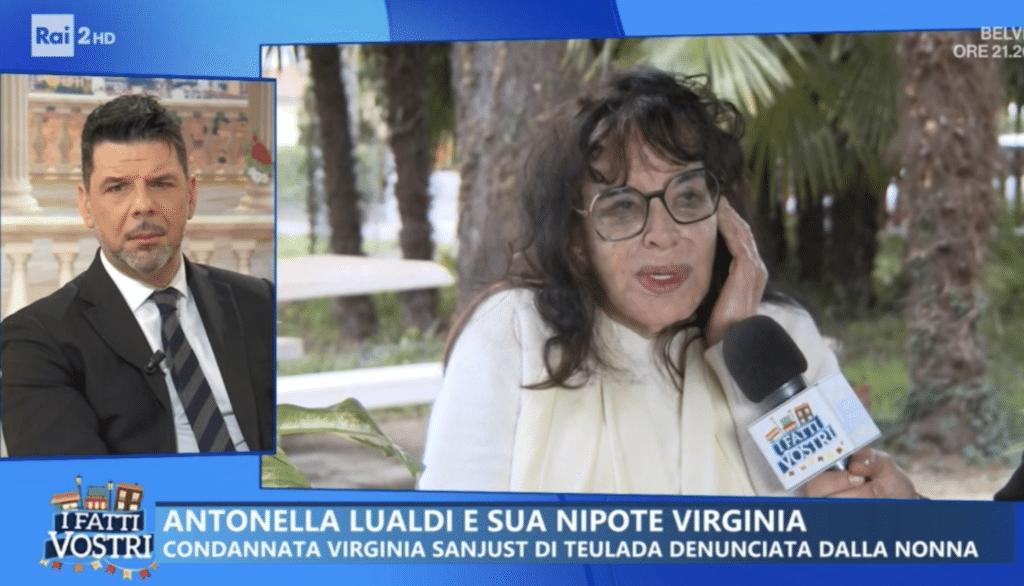 L’attrice Antonella Lualdi, intervistata da Salvo Sottile