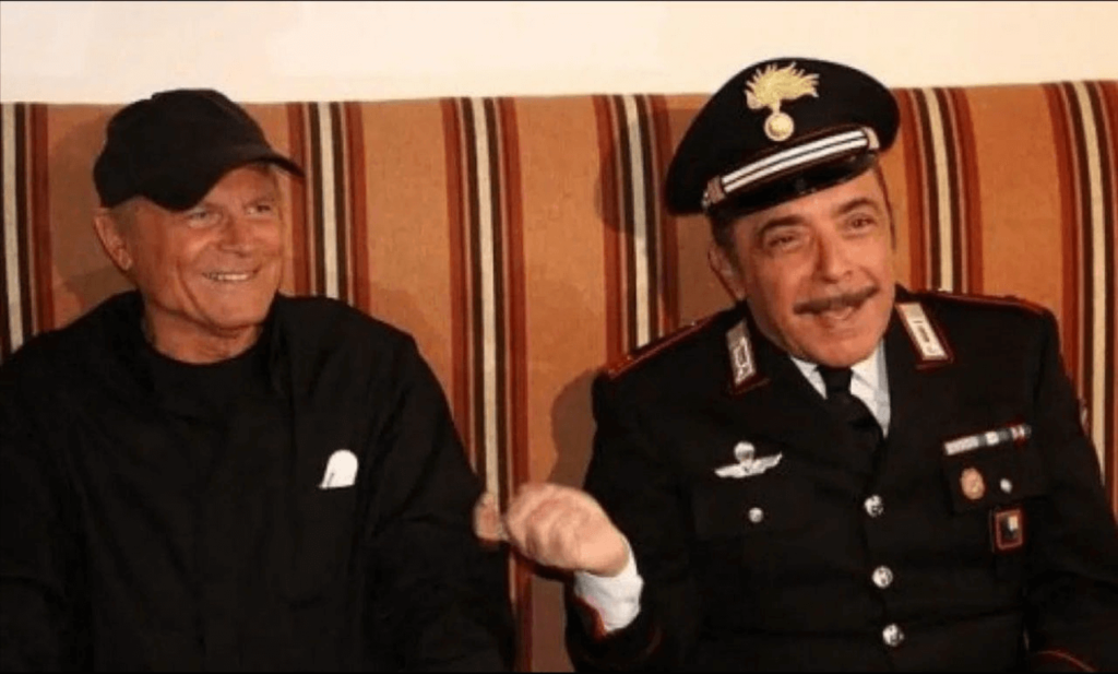 Mi afferrò per un piede quando Terence Hill salvò la vita a Nino Frassica sul set di Don Matteo