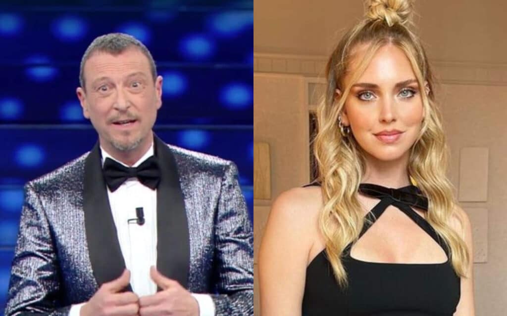 Sanremo 2024, Amadeus propone Chiara Ferragni per cinque serate?