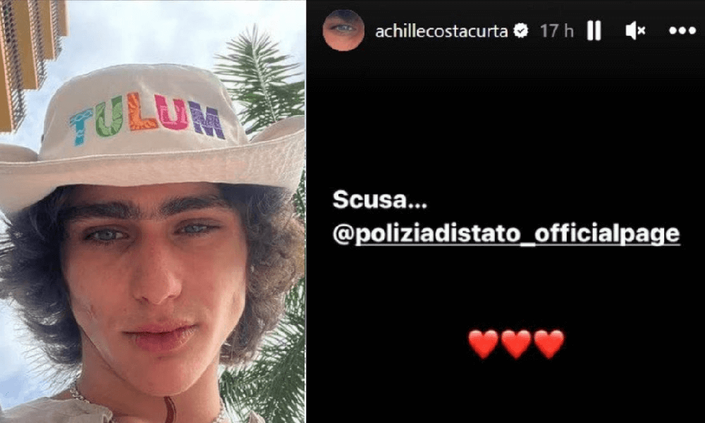 Achille Costacurta si scusa con la Polizia dopo la denuncia per aver picchiato vigile il post Instagram