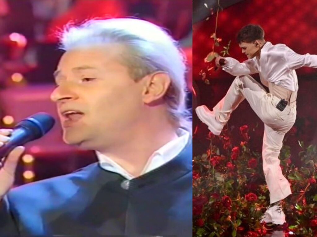 Amedeo Minghi come Blanco, il problema con l’audio a Sanremo ‘96 (VIDEO): “Mi dispiace, c’è un eco che ritorna”