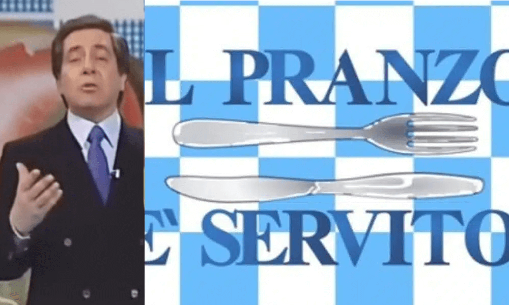 Prima puntata de Il pranzo è servito con Corrado: “Cari amici buongiorno ve lo darò per settimane”