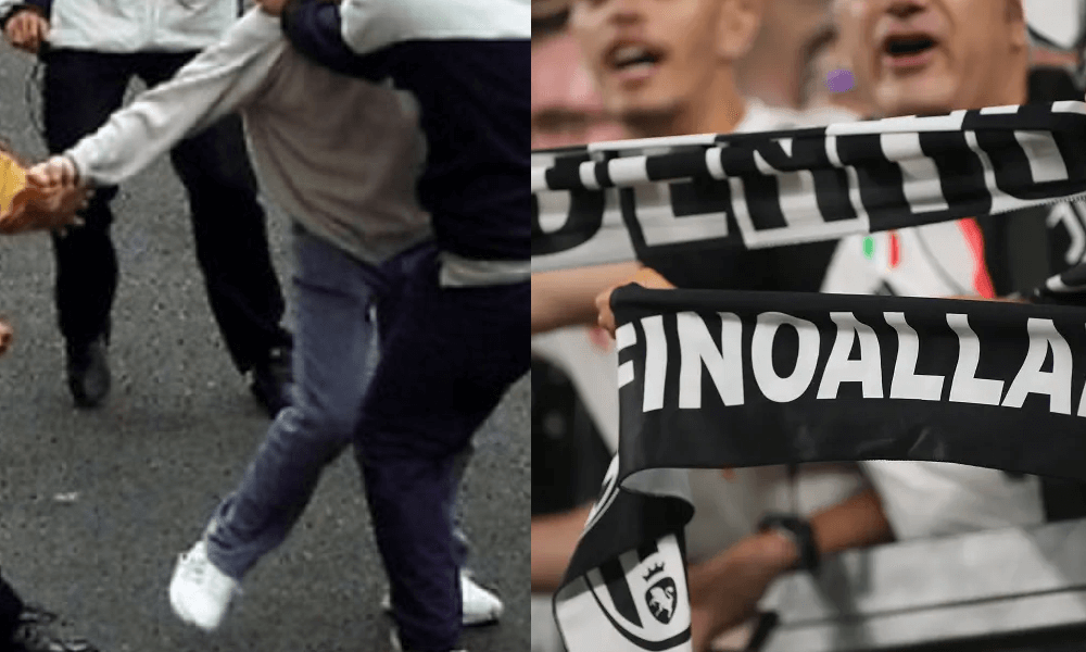 Roma, offeso e colpito con tirapugni perché indossava la sciarpa della Juventus 21enne dovrà operarsi
