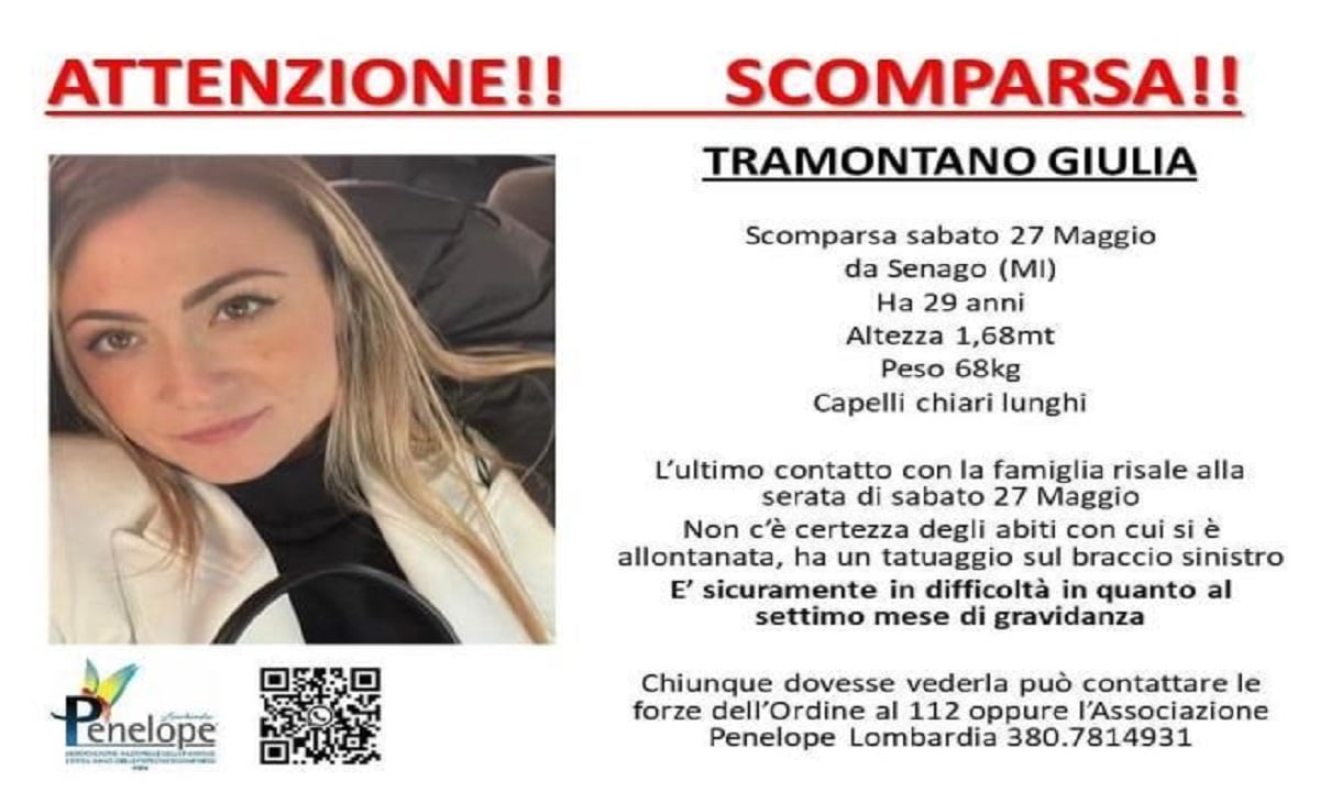 Senago, Scomparsa Giulia Tramontano: è Incinta Al Settimo Mese