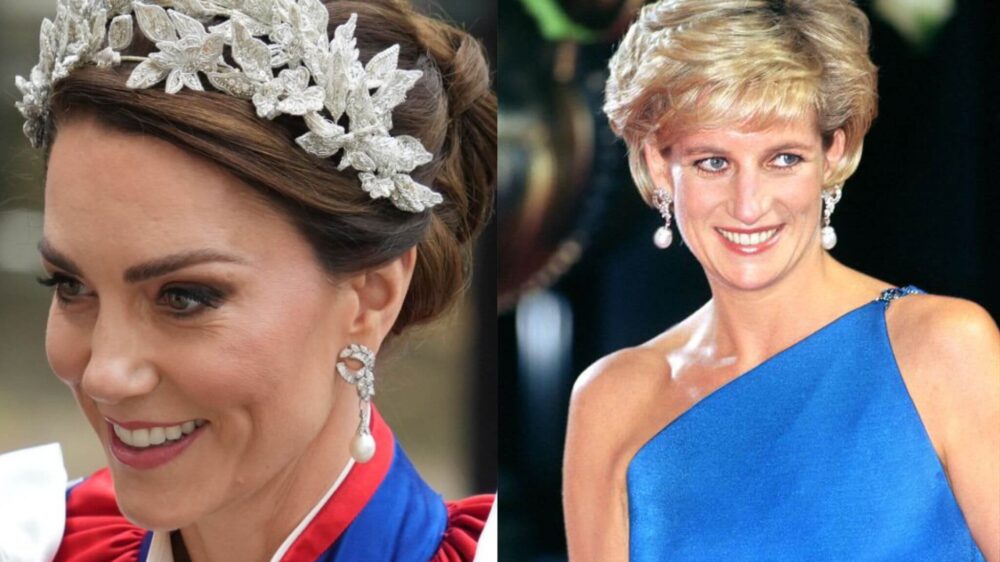 Durante la cerimonia di incoronazione Kate Middleton ha indossati gli orecchini di Diana e il principe William ha rilasciato parole