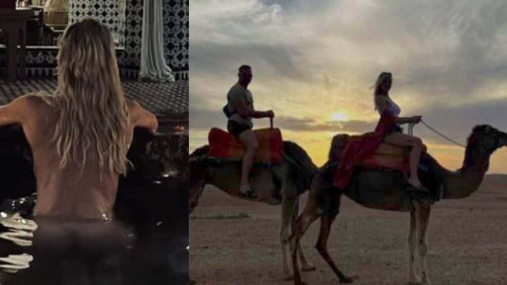 Ilary Blasi e il weekend d'amore con Bastian Muller in Marocco