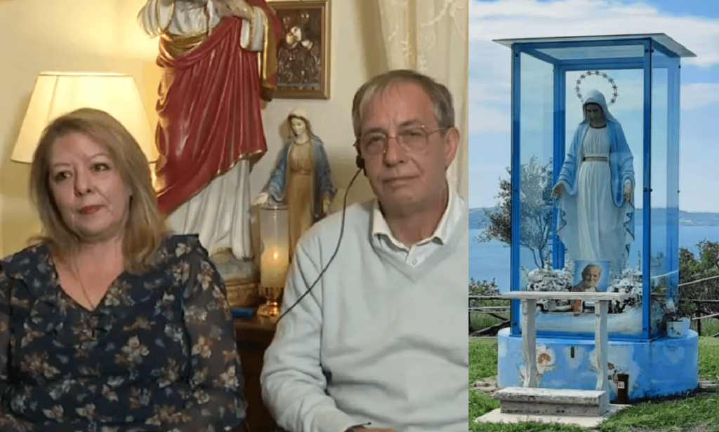 Mi appare la Madonna e ho visto Padre Pio. L'intervista choc della veggente di Trevignano a Pomeriggio5, ecco cosa ha detto