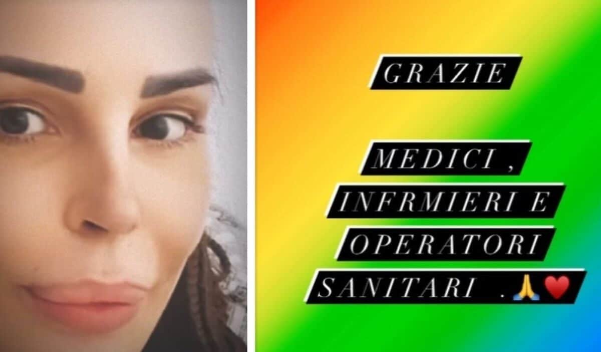 Nina Moric operata, il messaggio sui social