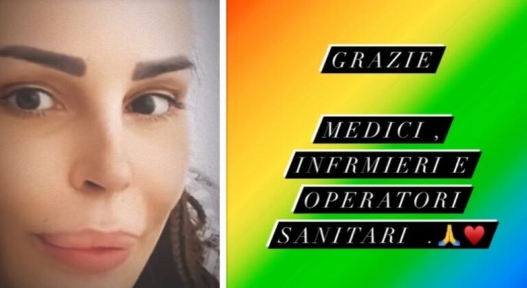 Nina Moric operata, il messaggio sui social