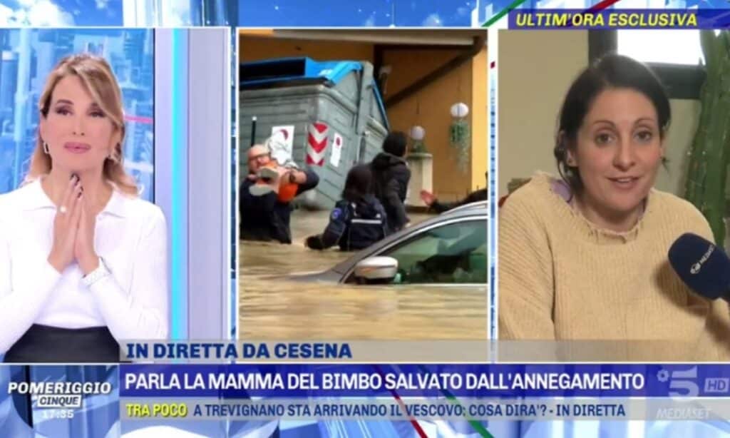 Fabiana, la mamma del bimbo salvati dall'annegamento