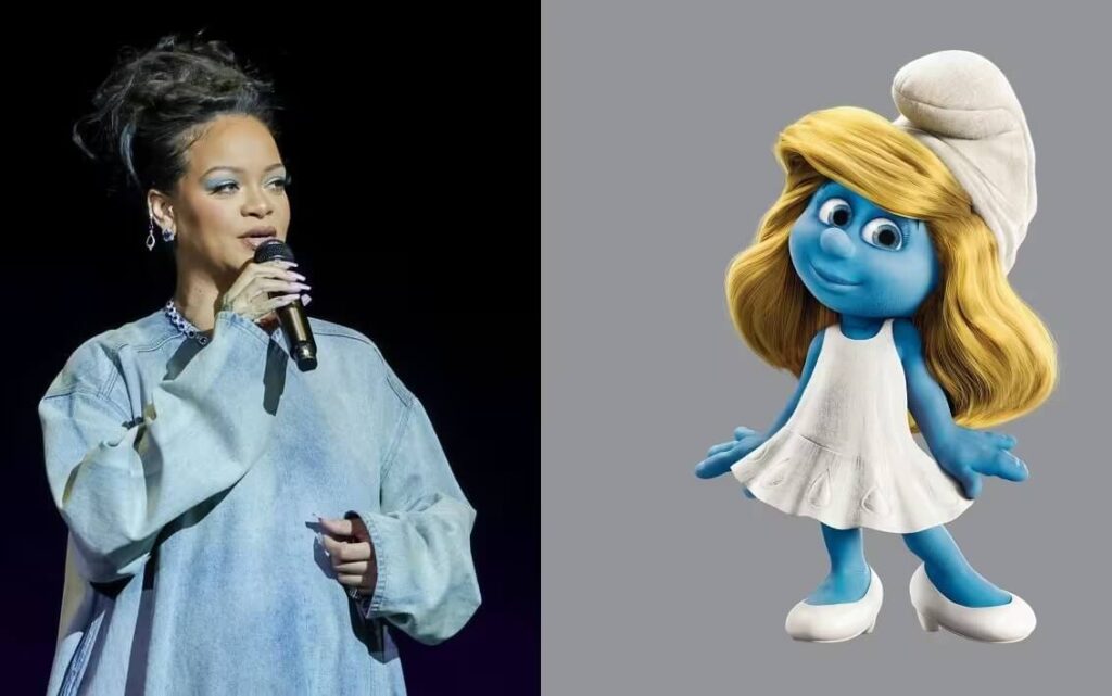 Rihanna sarà la voce di Puffetta del nuovo live action dei Puffi