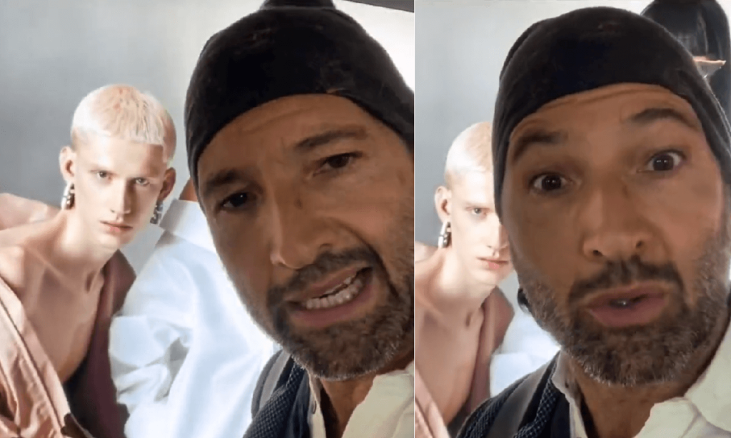 Walter Nudo polemico contro la pubblicità di Valentino Dov'è la mascolinità Confonde i giovani questa roba