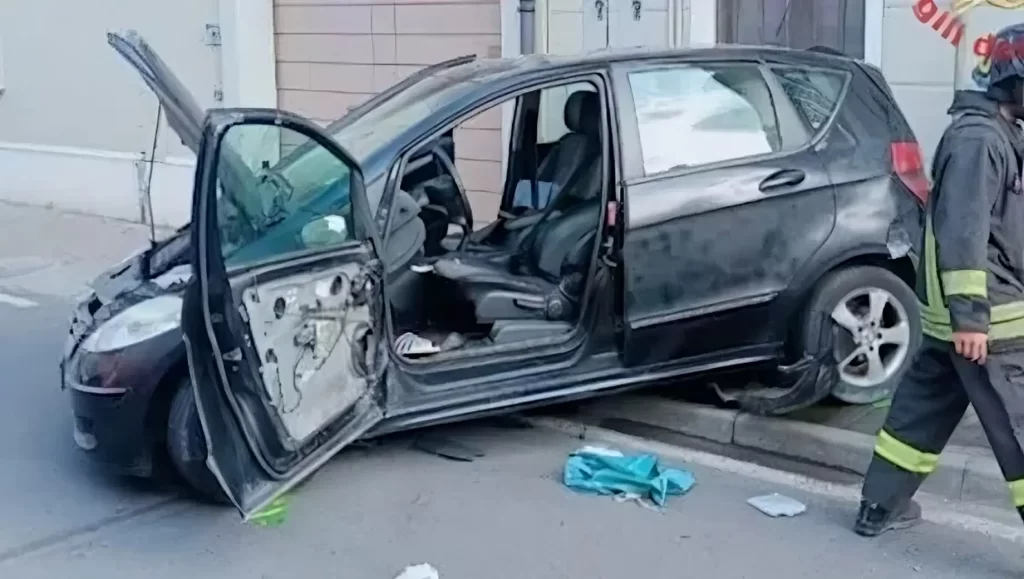 Incidente per un 13enne alla guida.