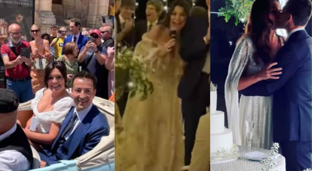 Alena Seredova ed Alessandro Nasi sono convolati a nozze a Noto