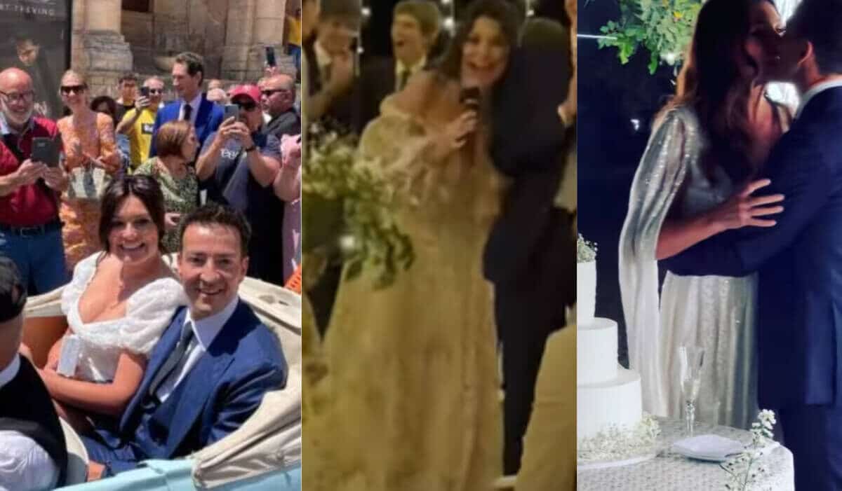 Alena Seredova ed Alessandro Nasi sono convolati a nozze a Noto