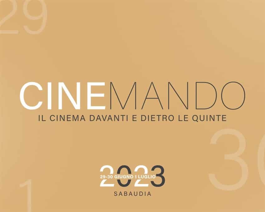 Parte Cinemando, tre giorni per celebrare le maestranze dell’audiovisivo