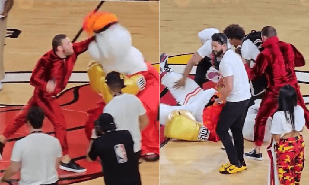 Ennesima follia di McGregor (VIDEO): sferra un pugno alla mascotte NBA che finisce in ospedale, la vicenda in gara 4 delle Finals