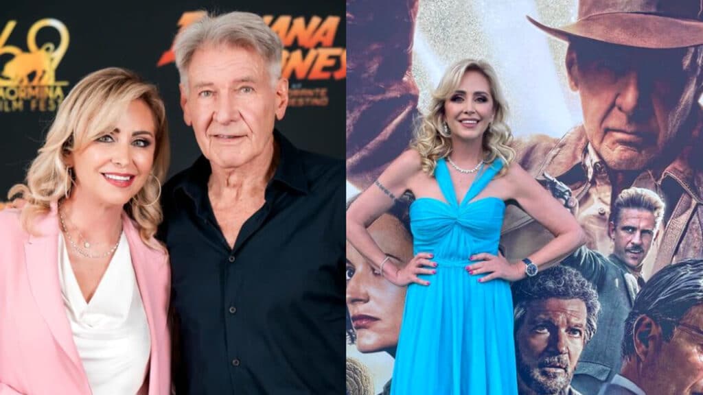 L'incontro che non ti aspetti quello tra Harrison Ford e Marina Di Guardo, scrittrice e madre dei Chiara Ferragni