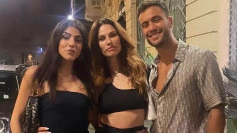 Giulia Salemi e Pierpaolo Pretelli assieme al compleanno di Alberto De Pisis