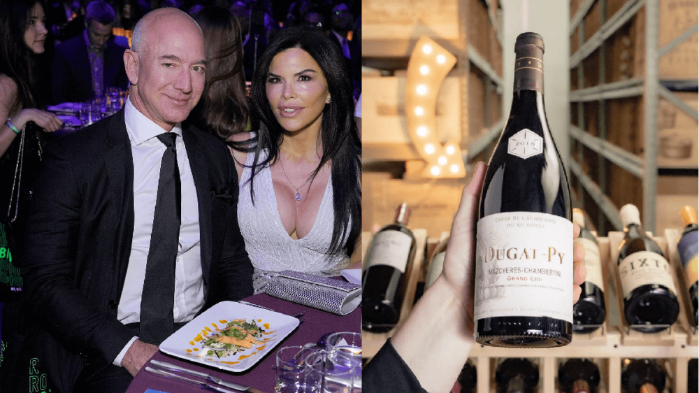 Jeff Bezos festeggia il fidanzamento con un vino da 4mila dollari Ma ne valeva qualche centinaio, "fregato" il fondatore Amazon?