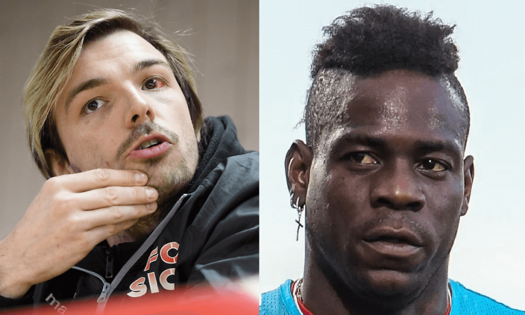 Mario Balotelli dà un pugno al suo direttore sportivo durante una festa ecco perché, cosa è successo