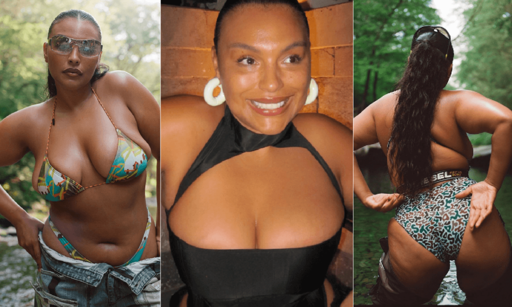 Paloma Elesser Io, la modella con la pancia. Negli abiti ci entra solo una gamba a volte, la sensibilizzazione