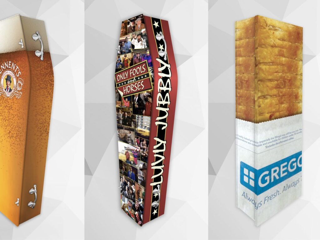 Un'agenzia di pompe funebri a Edimburgo crea stravaganti bare secondo i gusti dei clienti: dalla Guinness a Star wars, l'unico limite è la fantasia