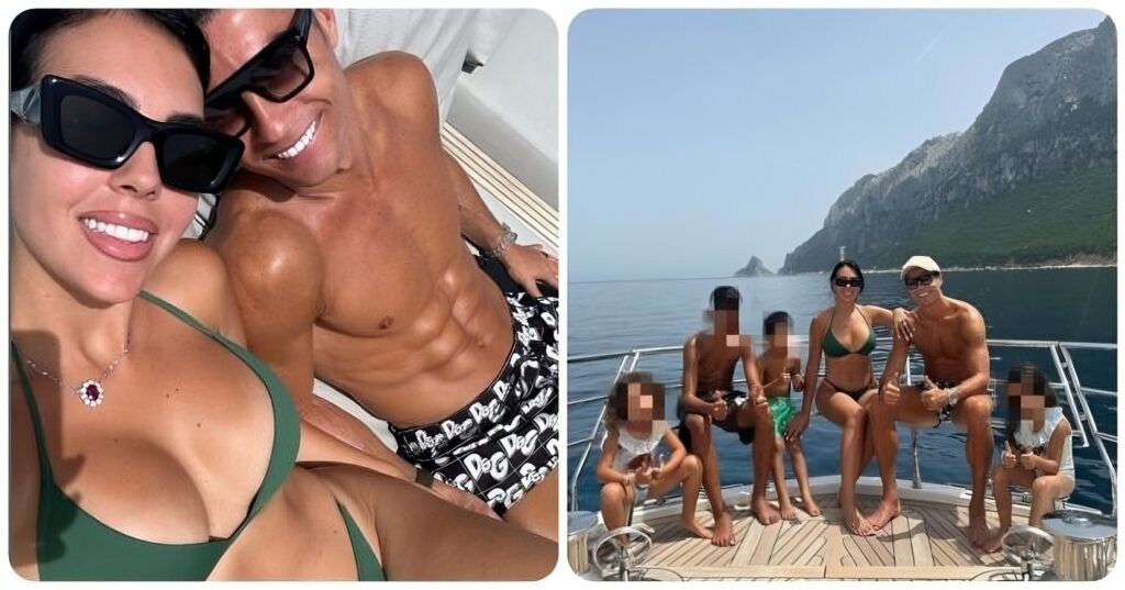 Foto di Ronaldo e Georgina: criticate.