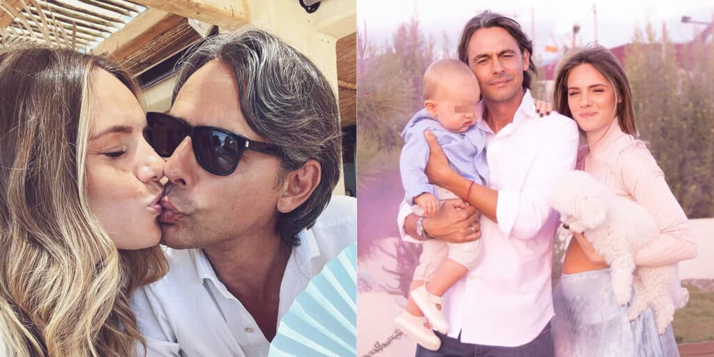 Pippo Inzaghi nozze con Angela Robusti