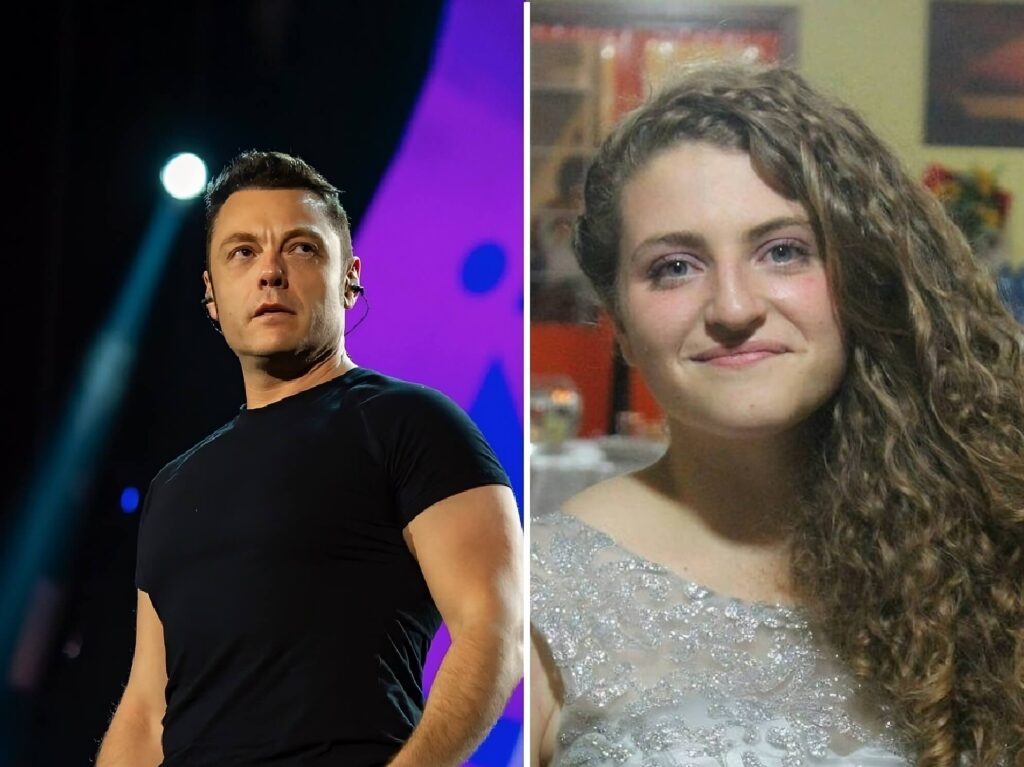 Tiziano Ferro prega per Martina dal Maradona