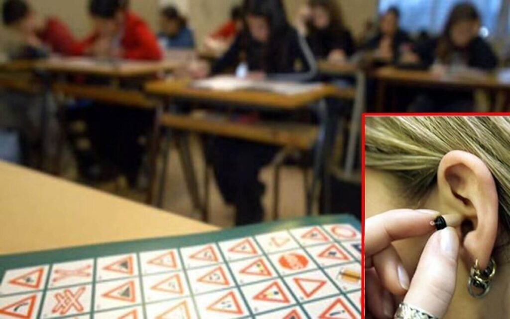 All’esame per la patente con le cuffiette, beccato le ingoia