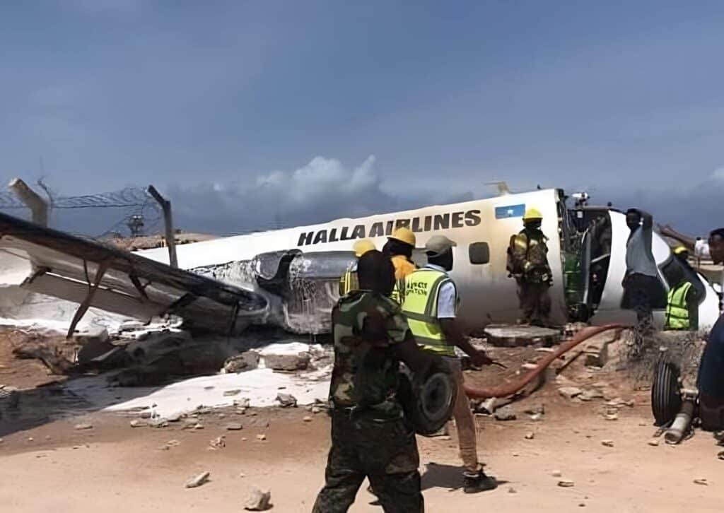 Terribile incidente aereo