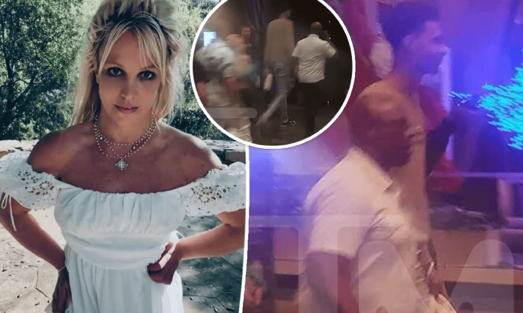 Britney Spears schiaffeggiata dalla sicurezza NBA per un selfie Non l'avevamo riconosciuta, la scena