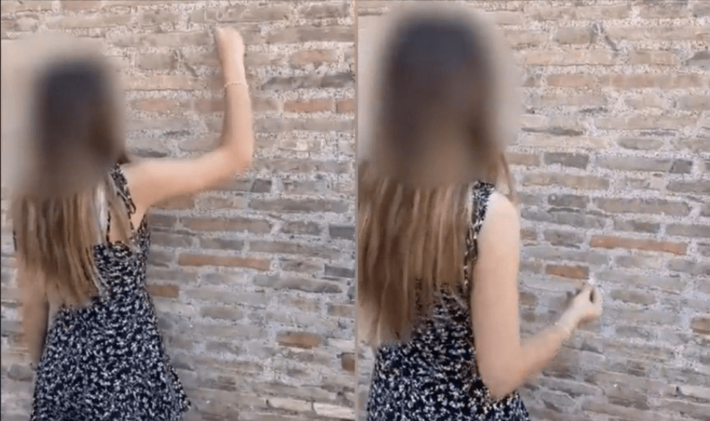 Colosseo sfregiato e atto ripreso in VIDEO, i genitori: "Smettetela, è solo una ragazzina!", come è andata