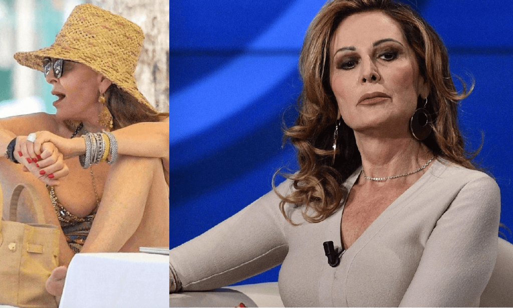 Daniela Santanchè meravigliosa in costume le FOTO dalla spiaggia di Forte dei Marmi