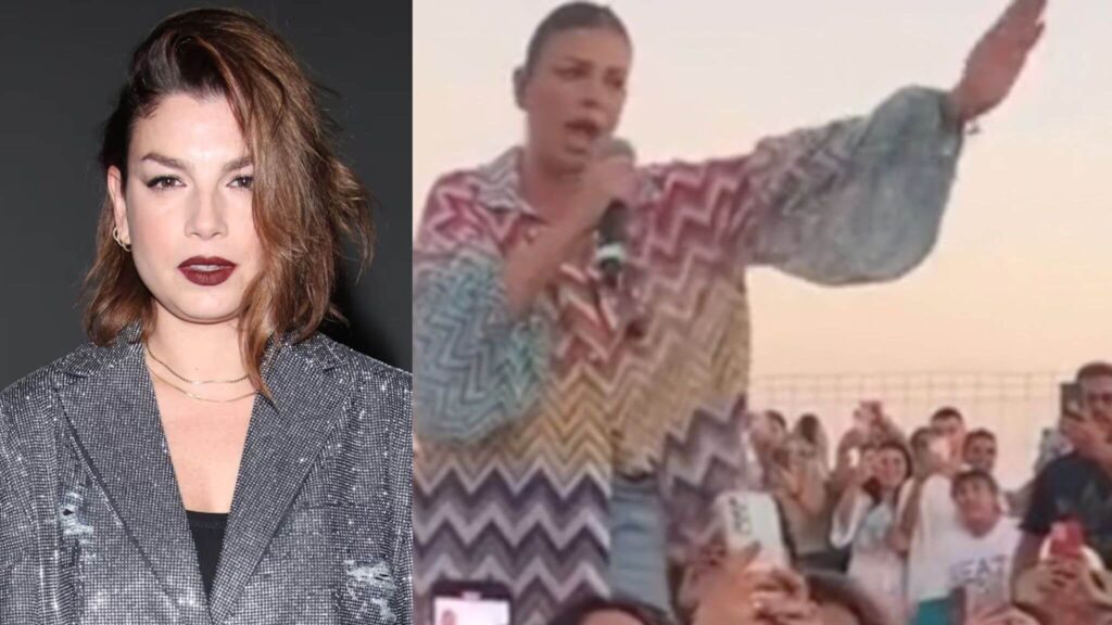 Emma Marrone si esibisce tra il pubblico e manda via la sicurezza: la reazione (VIDEO)
